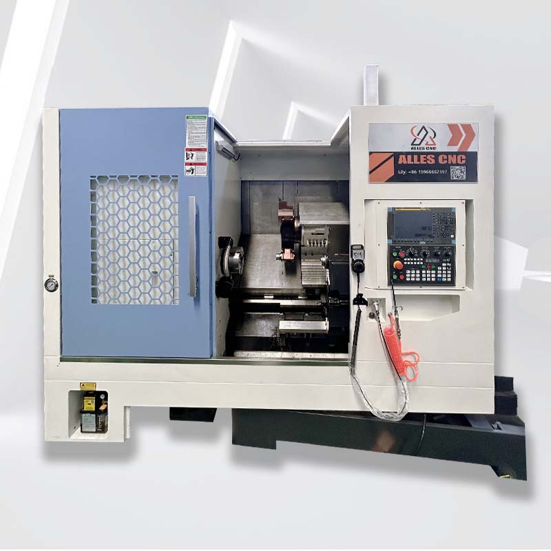 Torno CNC de alta precisión con bancada inclinada TCK52D