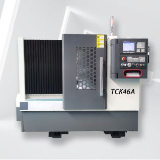 Torno CNC de bancada inclinada para metal TCK46A