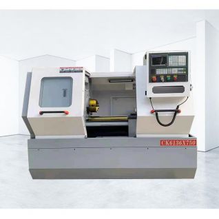 مخرطة CNC طراز CK6136 | مركز خراطة CNC عالي الدقة لتشغيل المعادن صناعياً